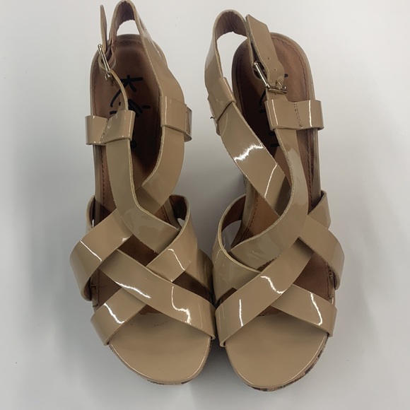 Ladies Size 9 K&M Summer Boho heels - Picture 3 of 8